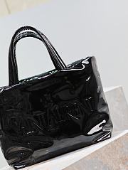 YSL Saint Laurent Puffer Tote In Nappa Leather Black Size 50 × 43 × 17 cm - 6