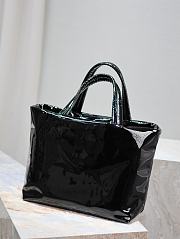 YSL Saint Laurent Puffer Tote In Nappa Leather Black Size 50 × 43 × 17 cm - 4