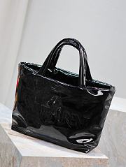 YSL Saint Laurent Puffer Tote In Nappa Leather Black Size 50 × 43 × 17 cm - 3