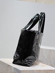 YSL Saint Laurent Puffer Tote In Nappa Leather Black Size 50 × 43 × 17 cm - 2