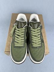 Louis Vuitton x Nike Air Force 1 Green Sneakers - 4