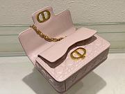 Dior Mini Dior Jolie Top Handle Bag Pink Size 22 x 14 x 8 cm - 5