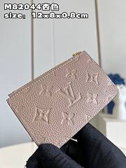 Louis Vuitton LV Romy Card Holder Monogram Canvas Beige Size 12 x 8 x 0.8 cm - 4