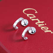 Cartier Love Earrings Gold/Rose Gold/Silver - 6
