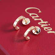 Cartier Love Earrings Gold/Rose Gold/Silver - 5