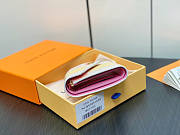 Louis Vuitton Victorine Wallet Pink Size 12 x 9.5 x 1.5 cm - 6