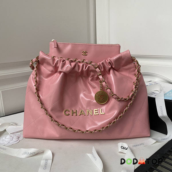 Chanel 22 Tote Handbag Pink Size 30 × 45 × 8 cm - 1