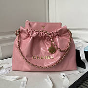 Chanel 22 Tote Handbag Pink Size 30 × 45 × 8 cm - 1