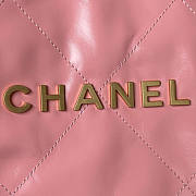 Chanel 22 Tote Handbag Pink Size 30 × 45 × 8 cm - 4