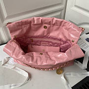 Chanel 22 Tote Handbag Pink Size 30 × 45 × 8 cm - 2