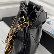 Chanel 22 Tote Handbag Gold Hardware Black Size 30 × 45 × 8 cm - 6