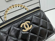 Chanel Small Vanity Black Chain Bag Size 9 x 17 x 8 cm - 3