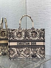 Dior Book Tote Toile de Jouy Soleil Embroidery Large Size 41 cm - 1