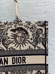 Dior Book Tote Toile de Jouy Soleil Embroidery Large Size 41 cm - 6