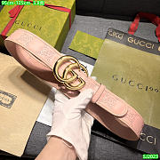 Gucci Pink Belt 3.8 cm - 6