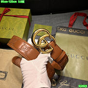 Gucci Brown Belt 3.8 cm - 2