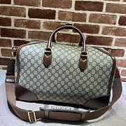 Gucci Travel Bag GG Brown Size 42 x 26 x 24 cm - 2