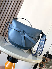 Loewe Gate Dual Crossbody Bag Blue Size 25 x 19 x 11.5 cm - 1