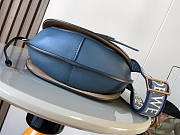 Loewe Gate Dual Crossbody Bag Blue Size 25 x 19 x 11.5 cm - 6