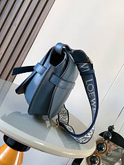 Loewe Gate Dual Crossbody Bag Blue Size 25 x 19 x 11.5 cm - 5