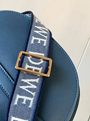 Loewe Gate Dual Crossbody Bag Blue Size 25 x 19 x 11.5 cm - 2