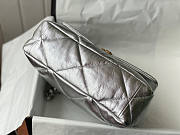 Chanel 19 Flap Bag Silver Size 16 x 26 x 9 cm - 4