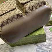 Gucci 768116 Original GG Diaper Bag Brown Size 40 x 35 x 20 cm - 6