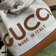 Gucci 777166 Mini Shoulder Bag With Gucci Print Beige Size 16 x 21 x 11 cm - 5