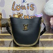 Louis Vuitton Lock and Walk Bucket Bag M24006 Size 20 x 20.5 x 12 cm - 1