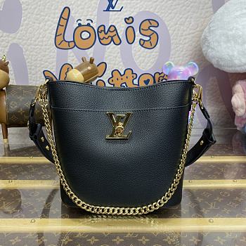Louis Vuitton Lock and Walk Bucket Bag M24006 Size 20 x 20.5 x 12 cm