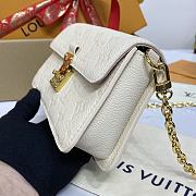 Louis Vuitton M82836 Wallet On Chain Métis Milk White Size 22 x 15 x 5.5 cm - 6
