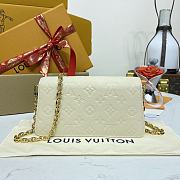 Louis Vuitton M82836 Wallet On Chain Métis Milk White Size 22 x 15 x 5.5 cm - 5