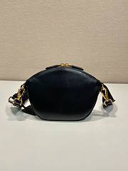 Prada Leather Mini Shoulder Bag Black Size 18 x 15 x 8 cm - 3