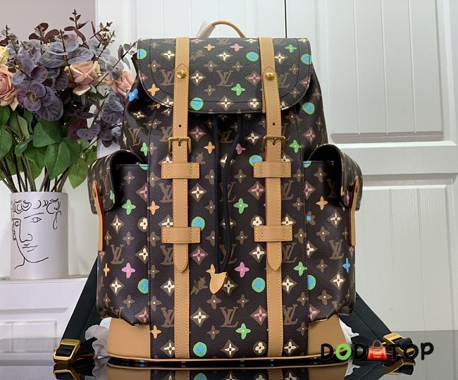 Louis Vuitton Christopher MM Backpack M25240 Size 38 x 44 x 12.5 cm - 1