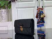 Louis Vuitton Sarah Wallet M82638 Black Size 19 x 11 x 3 cm - 5