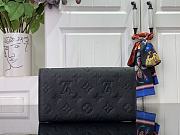 Louis Vuitton Sarah Wallet M82638 Black Size 19 x 11 x 3 cm - 4