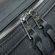 Louis Vuitton Hand It All MM Mahina M24132 Black Size 32 x 29 x 13 cm - 4