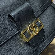 Louis Vuitton Dauphine Soft MM M25209 Black Size 24 x 17 x 9 cm - 5