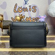 Louis Vuitton Dauphine Soft MM M25209 Black Size 24 x 17 x 9 cm - 2
