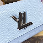 Louis Vuitton Twist West Epi Leather Blue Size 23.5 x 12 x 7 cm - 6