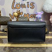 Louis Vuitton Twist West Epi Leather Black Size 23.5 x 12 x 7 cm - 2