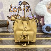 Louis Vuitton Lockme Bucket Bag M57689 Yellow Size 23 x 23 x 16 cm - 1