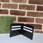 Gucci Jumbo Gg Wallet In Black Size 11 x 9 cm - 4
