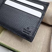 Gucci Jumbo Gg Wallet In Black Size 11 x 9 cm - 2