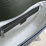 Gucci Jumbo GG Medium Messenger Bag Dark Green Size 31 x 24.5 x 6 cm - 4