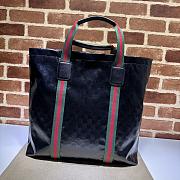 Gucci GG Tender Medium Tote Bag Black Size 39 x 41 x 16 cm - 1