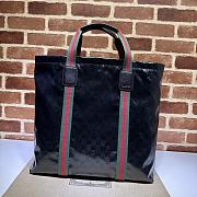 Gucci GG Tender Medium Tote Bag Black Size 39 x 41 x 16 cm - 3