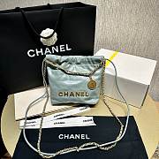 Chanel Mini 22 Bag Green Size 19 x 20 x 6 cm - 1