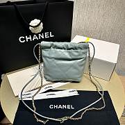 Chanel Mini 22 Bag Green Size 19 x 20 x 6 cm - 3