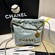 Chanel Mini 22 Bag Green Size 19 x 20 x 6 cm - 2